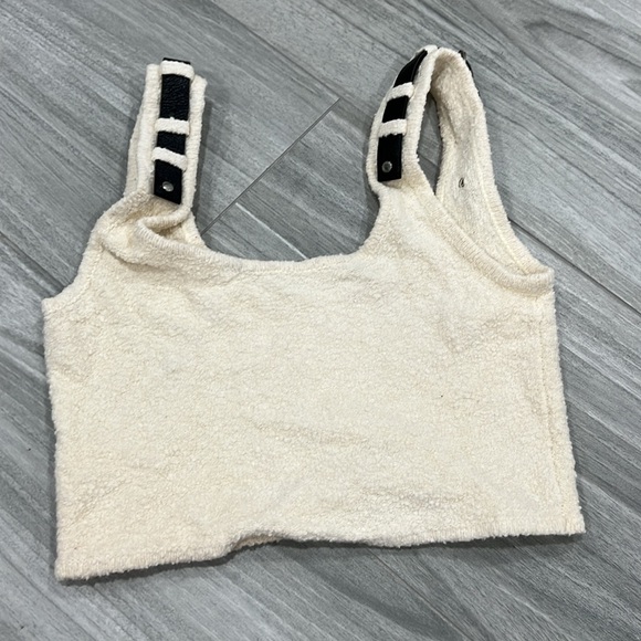 NONchalant Label Otto Crop Top in Ivory - Picture 7 of 7